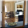 DM05. Gilt rectangular mirror. 